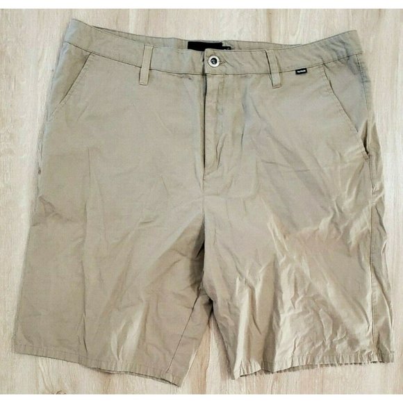 Hurley Mens Chino Tan Shorts Size 38